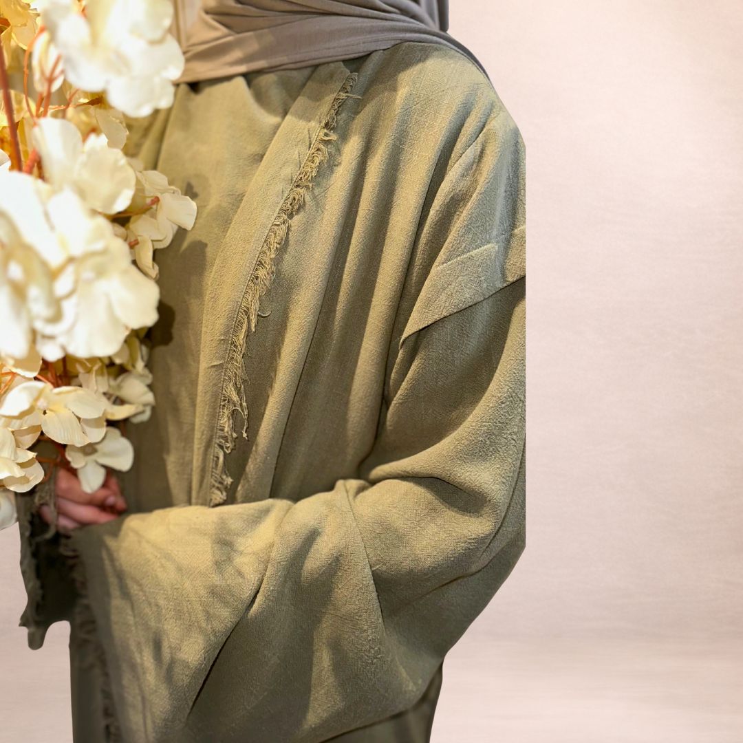 Abaya & Kimono SOUKAINA - Natural and Timeless - Image 3